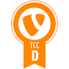 Official TYPO3 CMS Certified Developer badge